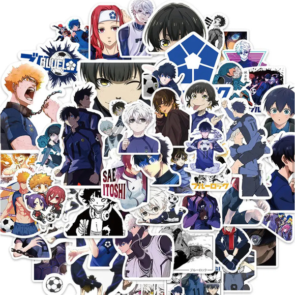 Blue Lock Anime 50 Piece Sticker Set - Picture 2 of 6